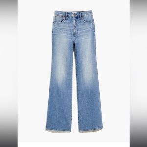 Madewell High-Rise Flare Jeans in Caine Wash Sz 33